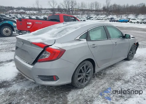 2019 Honda Civic Ex z USA, uszkodzony, nr VIN 2HGFC1F32KH651459